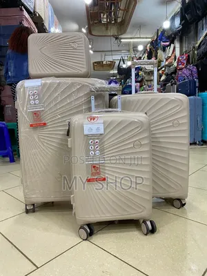 Premium Maternity Suitcase Set - 4pcs Travel Baby Storage Cases