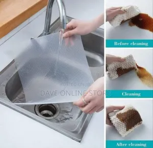 12-Piece Set of Multi-Purpose Refrigerator Mats / Shelf Liners