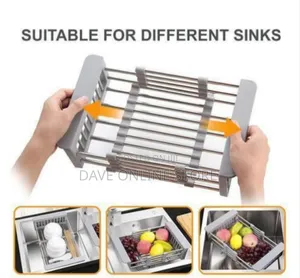 Expandable Over-the-Sink Drying Rack