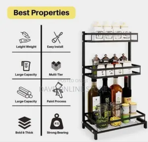 Three-Tier Kitchen Organizer / Spice Rack