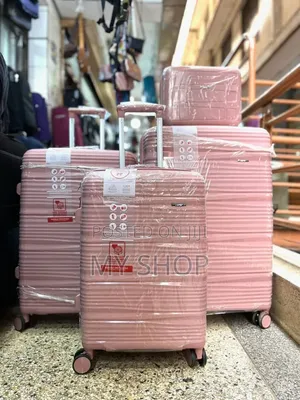 Affordable Travel Suitcases 4pcs - Beautiful Kwanjula Cases