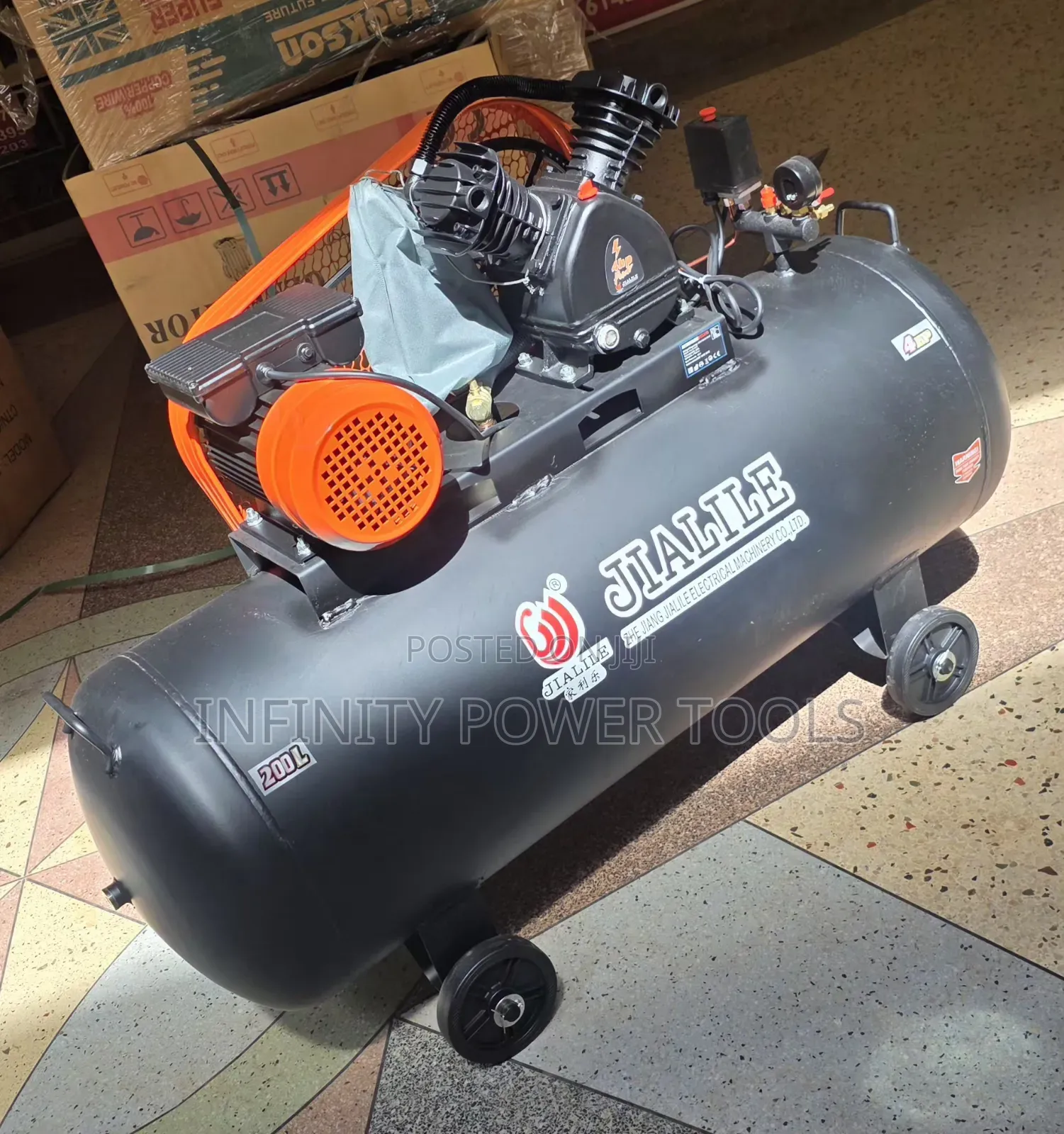 Air Compressor 200l, Jialile