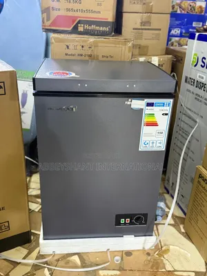 Black Ark 140l Single-Door Deep Chest Freezer.