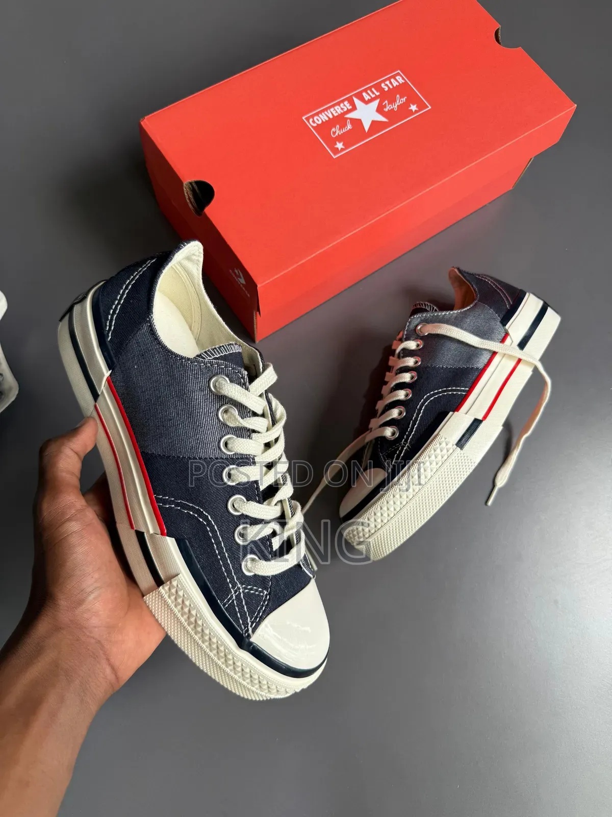 Converse Chuck 70 Sneakers. Denim Patchwork