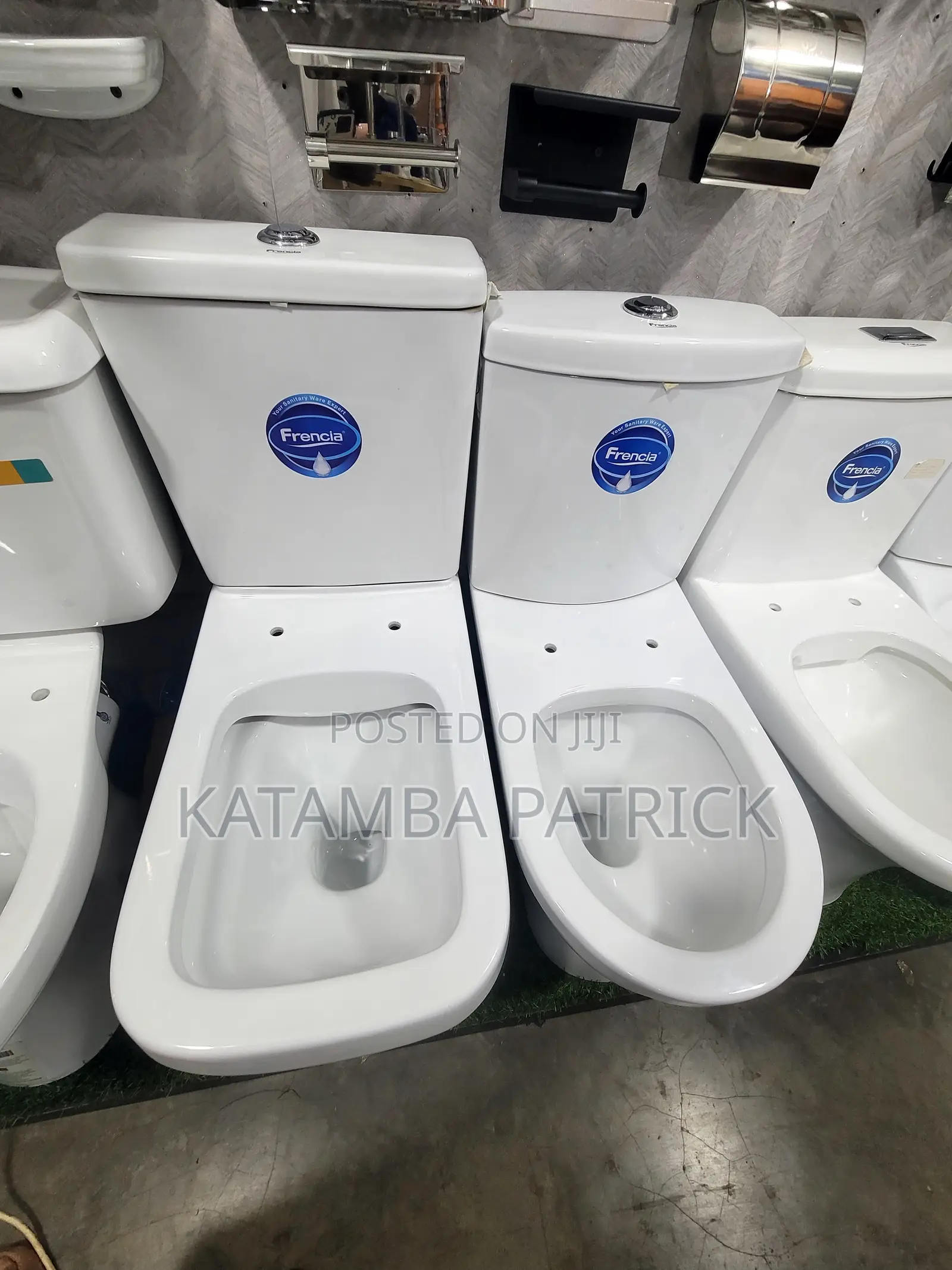 Combined Press Toilets