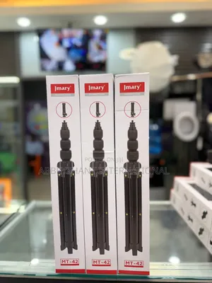 Jmary Mt-42 Portable Tripods Designed for Smartphones and Cameras.
