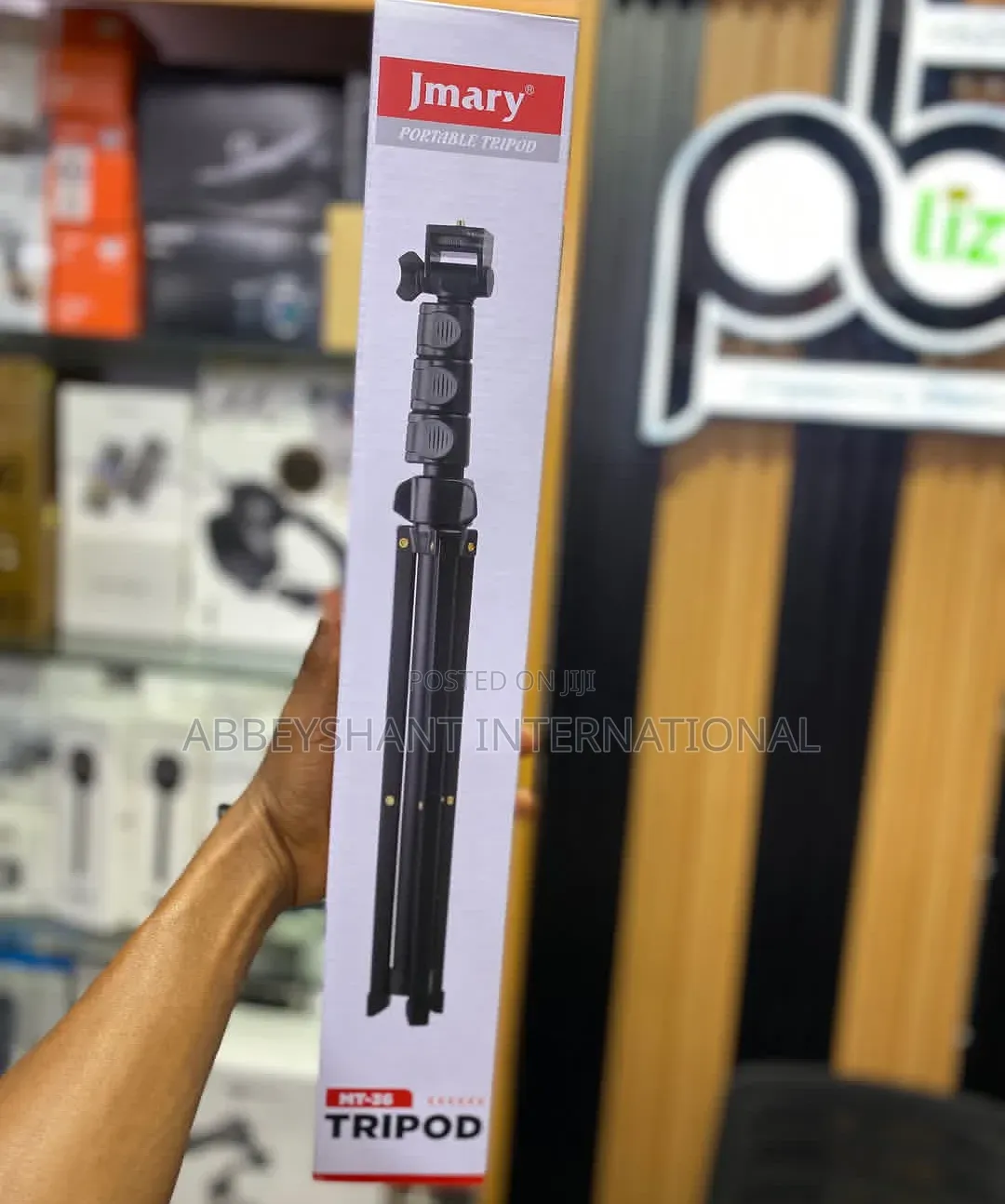 Jmary Mt-42 Portable Tripods Designed for Smartphones and Cameras.