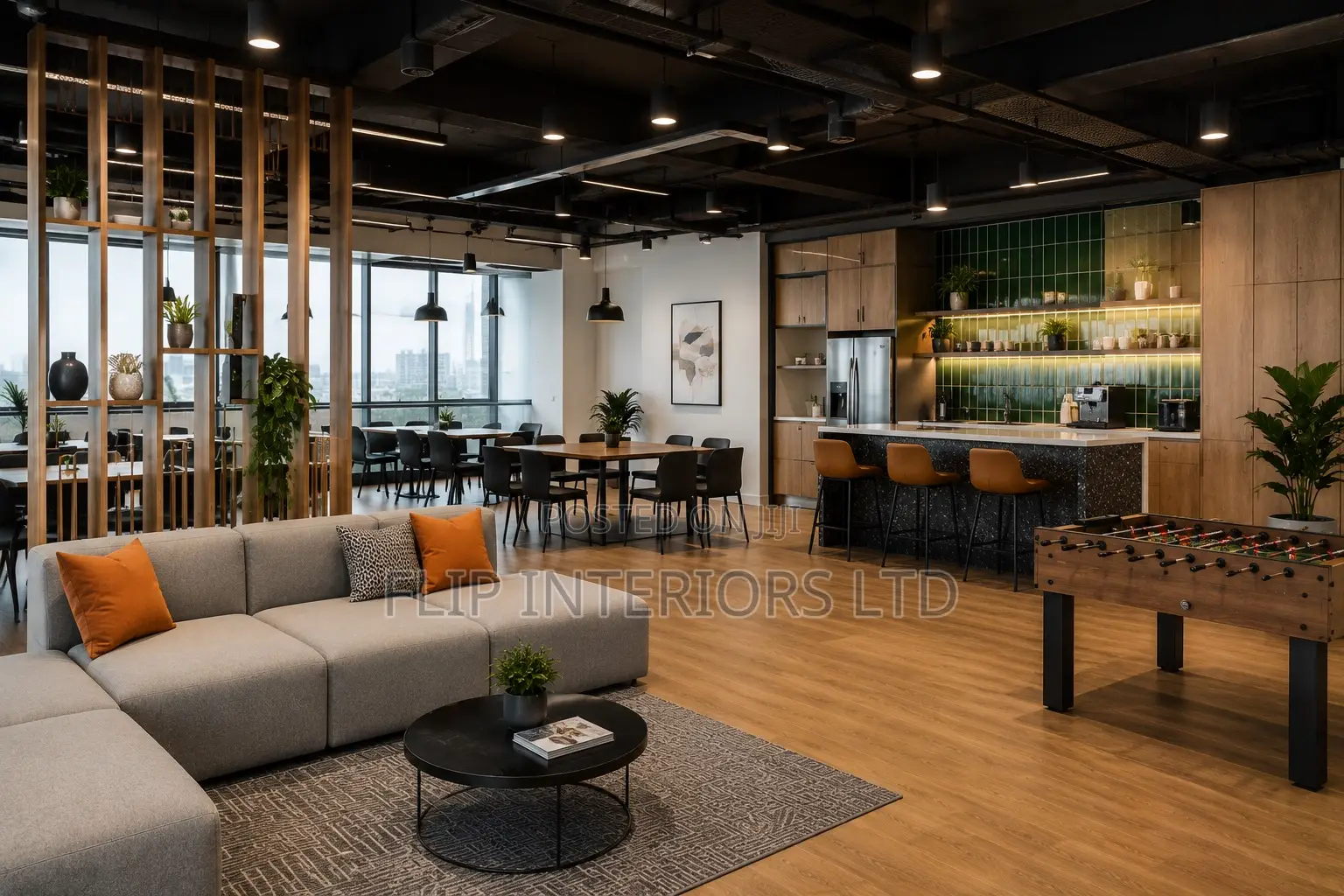 Modern Office Lounge Breakroom Interior Solutions