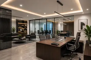 Premium Business Space Interior Construction Services
