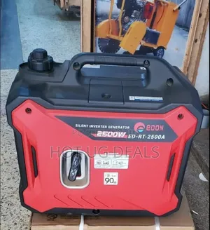 Edon 2500a Silent Inverter Generator 2500w - Black