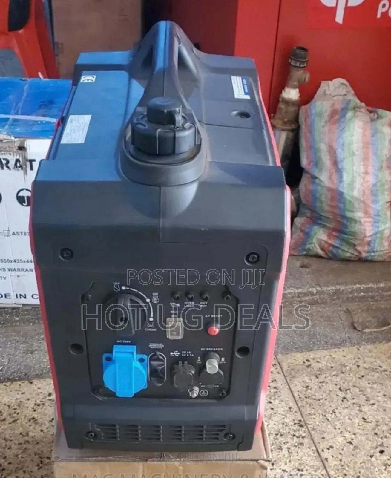 Edon 2500a Silent Inverter Generator 2500w - Black