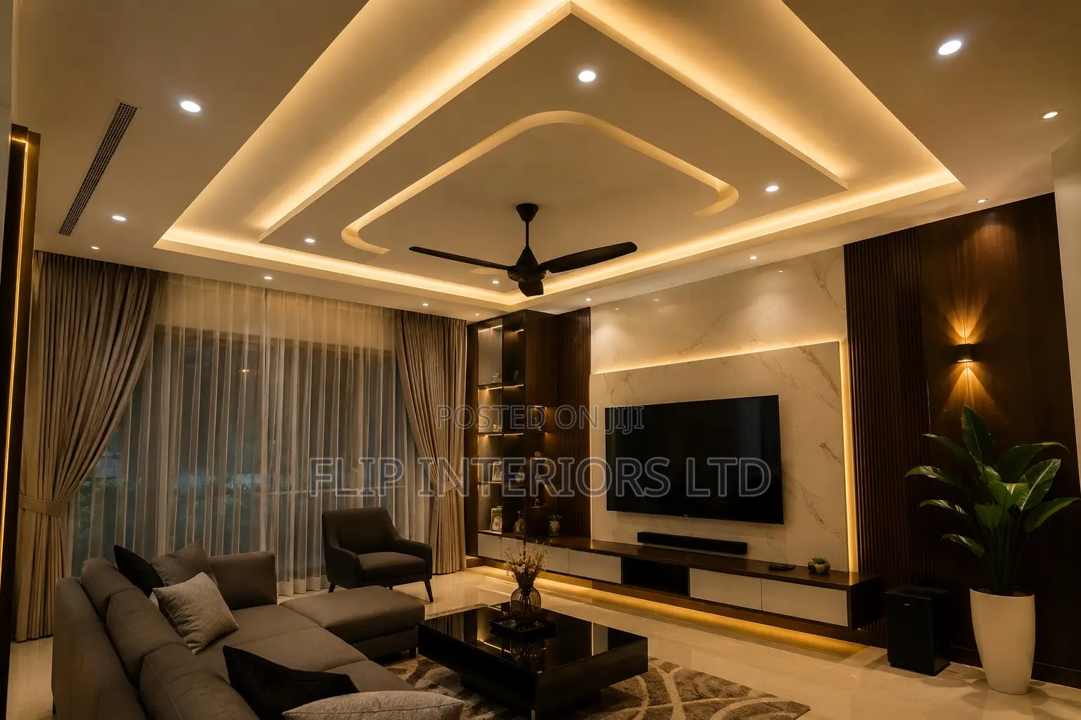 Luxury Decorative Ceiling Lighting Design Services