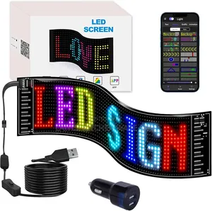 Led Matrix Panel Bluetooth App Control Usb Scrolling Text Entrance