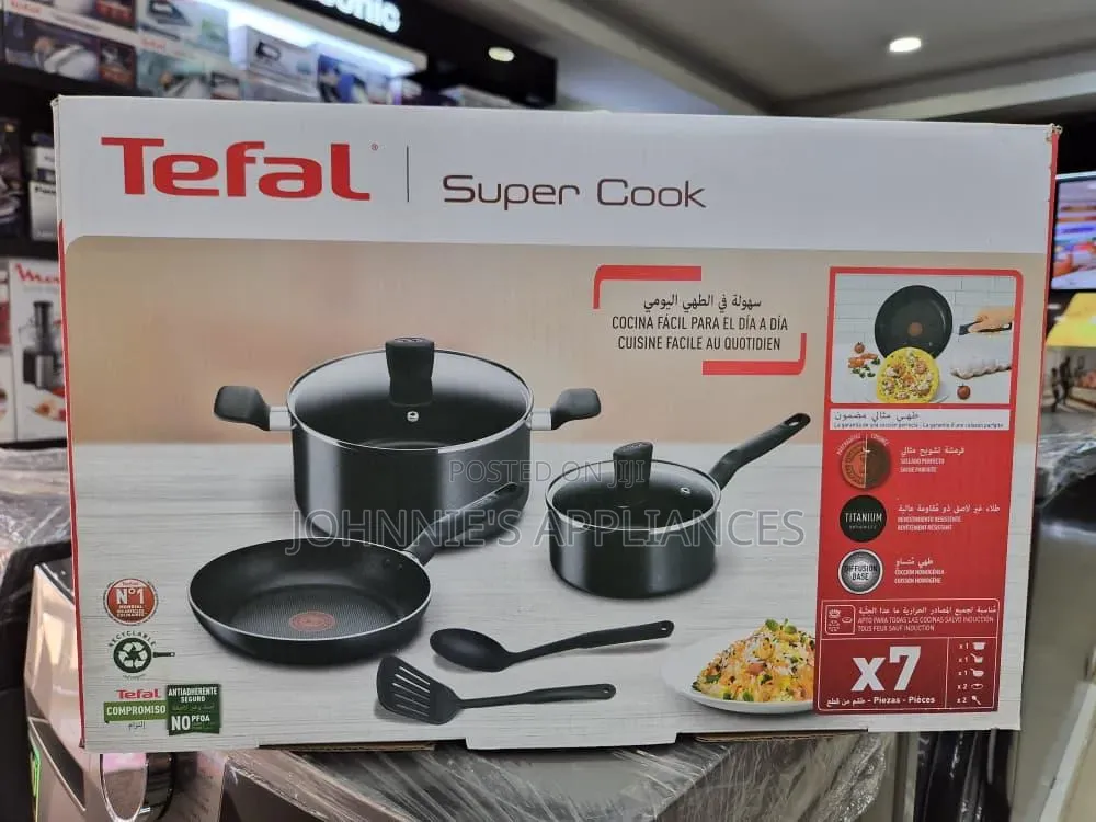 Tefal No1 Super Cookware 7pics Aset