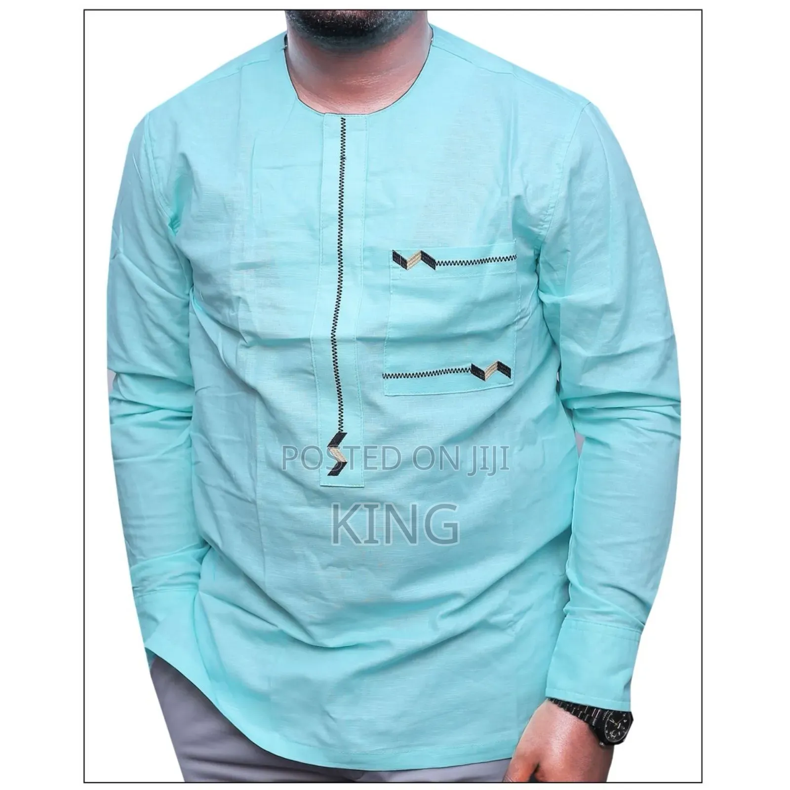 Comfortable Kitengi Linen Shirts
