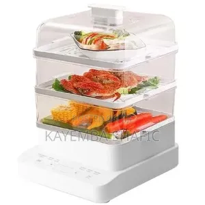 Hoffmans 3-Tier Electric Food Steamer / Cooker With Digital