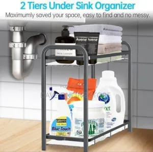 Two-Tier Countertop Kitchen and Spice Organizer