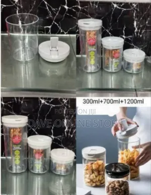 Modular Airtight Food Storage Canister Set