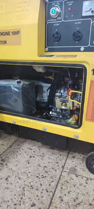 Single Phase Made in Japan Heavy Duty Easy Power Diesel Generators
