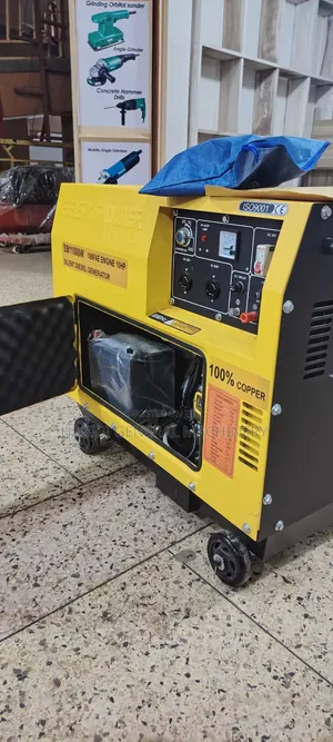 Single Phase Made in Japan Heavy Duty Easy Power Diesel Generators