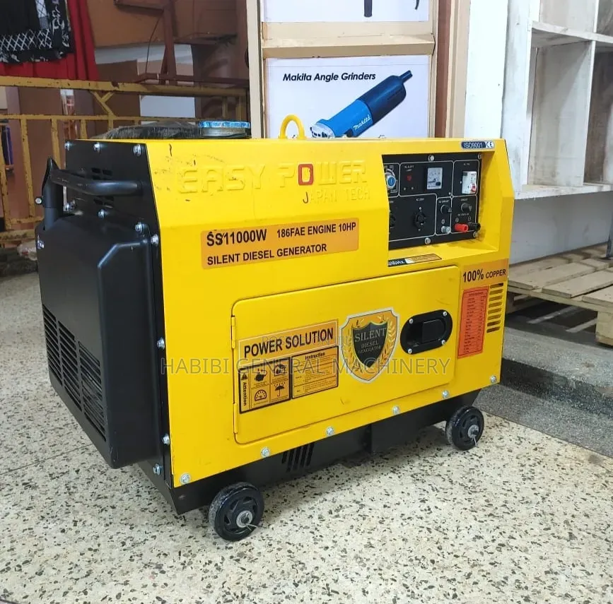 Single Phase Made in Japan Heavy Duty Easy Power Diesel Generators