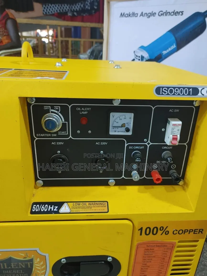 Single Phase Made in Japan Heavy Duty Easy Power Diesel Generators