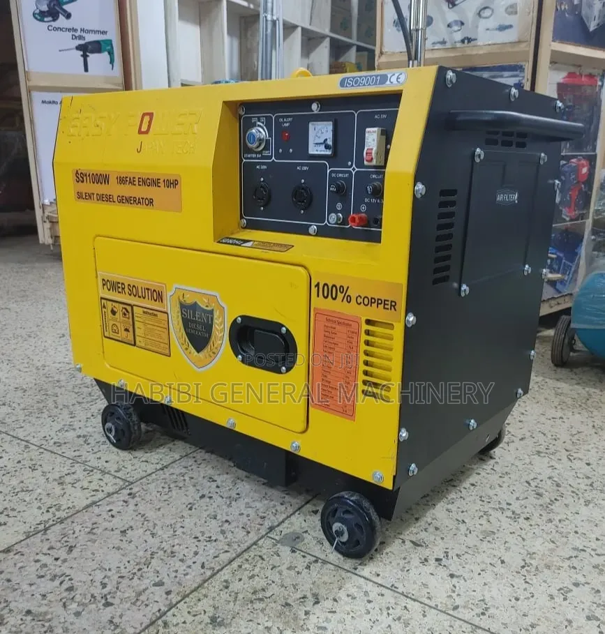 Single Phase Made in Japan Heavy Duty Easy Power Diesel Generators