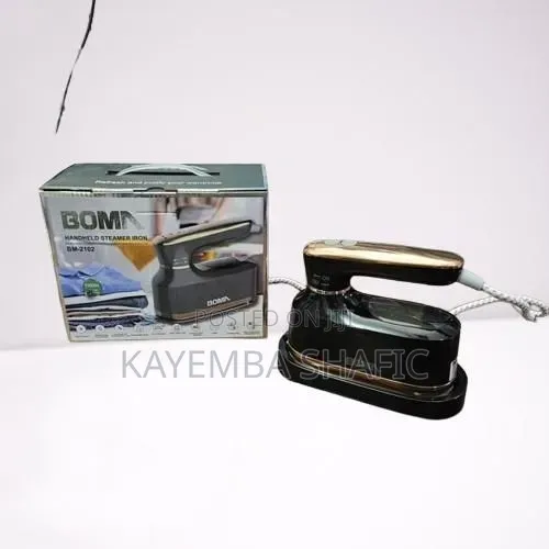 Boma Hand Held Portable Steamer Iron-Black