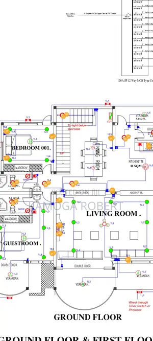 Electrical, Fire Alarm, Evacuation Plan Mechanical Design Plans