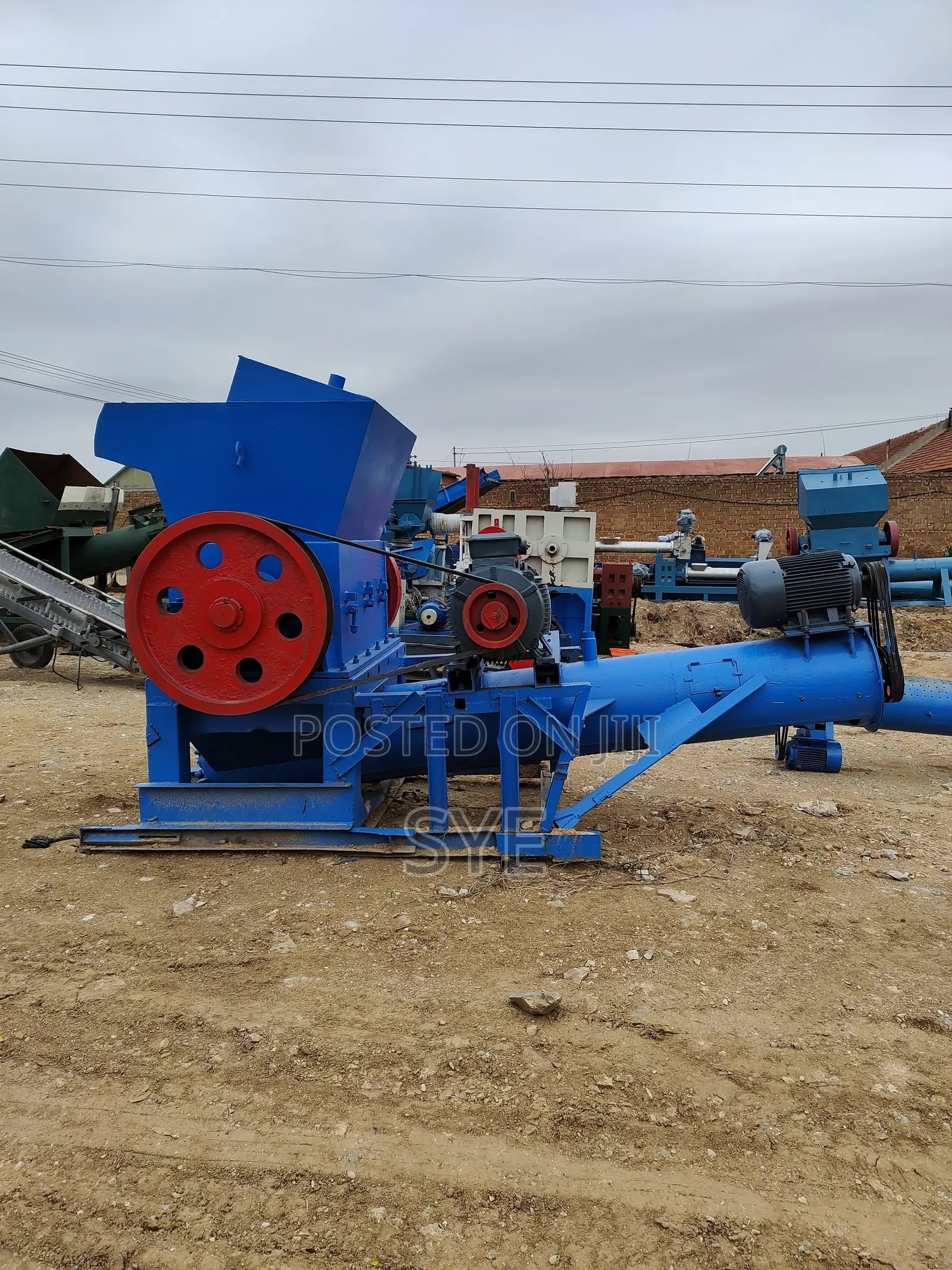 4ft Wide Plastic Crusher