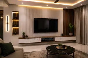 Modern Tv Wall Media Unit Interior Solutions