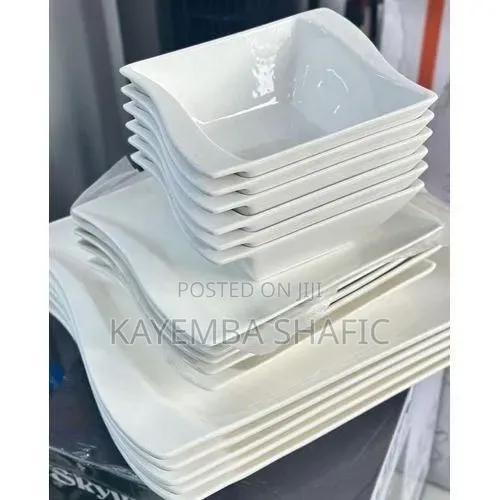 S-dinner Set. White.