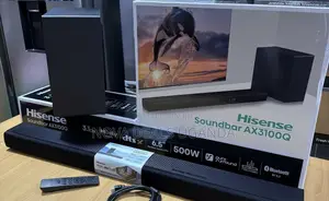 Hisense Ax3100q 500w Dolby Atmos Soundbar (3.1ch)