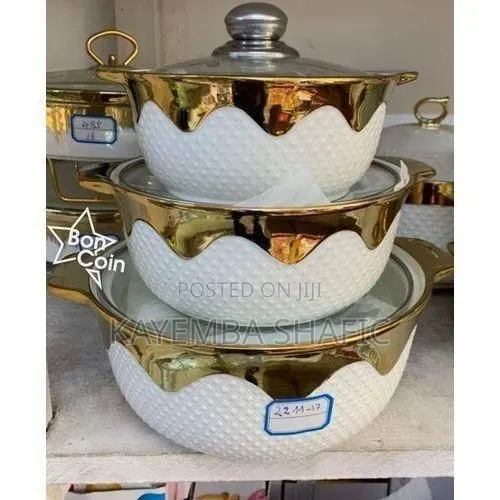 3piece Serving Dishes. Multi Color