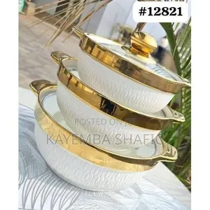 3piece Serving Dishes. Multi Color