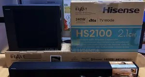 Hisense Hs2100 240w 2.1ch Soundbar With Wireless Subwoofer