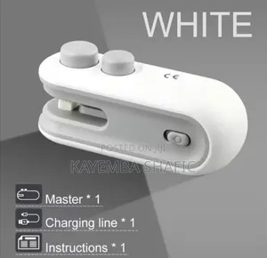 Rechargeable Mini Bag Sealer With Cutter – 2-in-1 Portable