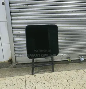 Foldable Dining Centre Glass Table