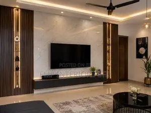 Premium Marble Tv Wall Ceiling Finishing Services