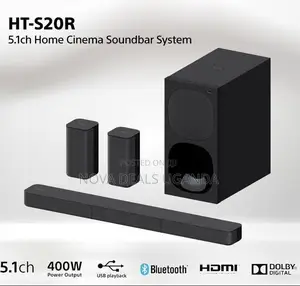 Sony Ht-S20r 400w 5.1ch Home Theatre Cinema Soundbar System
