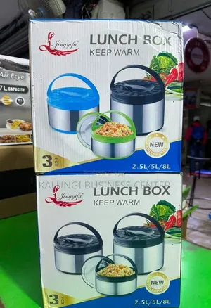 3pc Lunch Box Stainless Steel Lunch Box