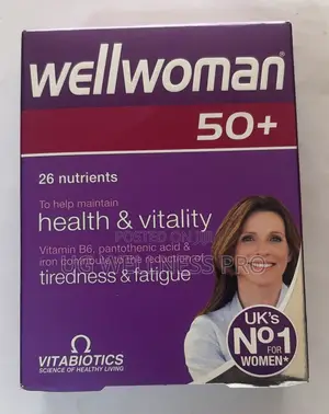 Wellwoman Vitabiotics 50+ 30 Tablets