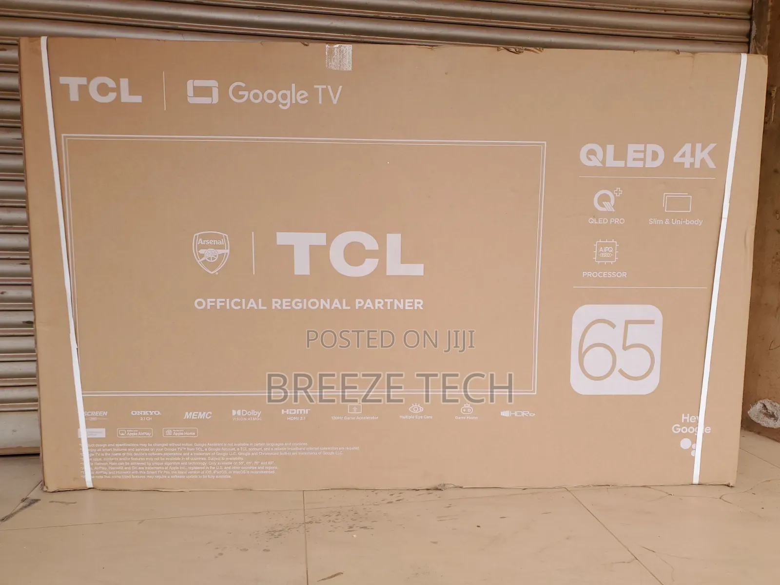 Qled 65" TCL Smart