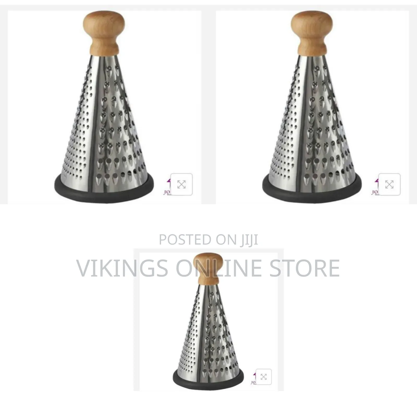 Round Sided Stainless Steel Vegetable Grater Slicer-Silver