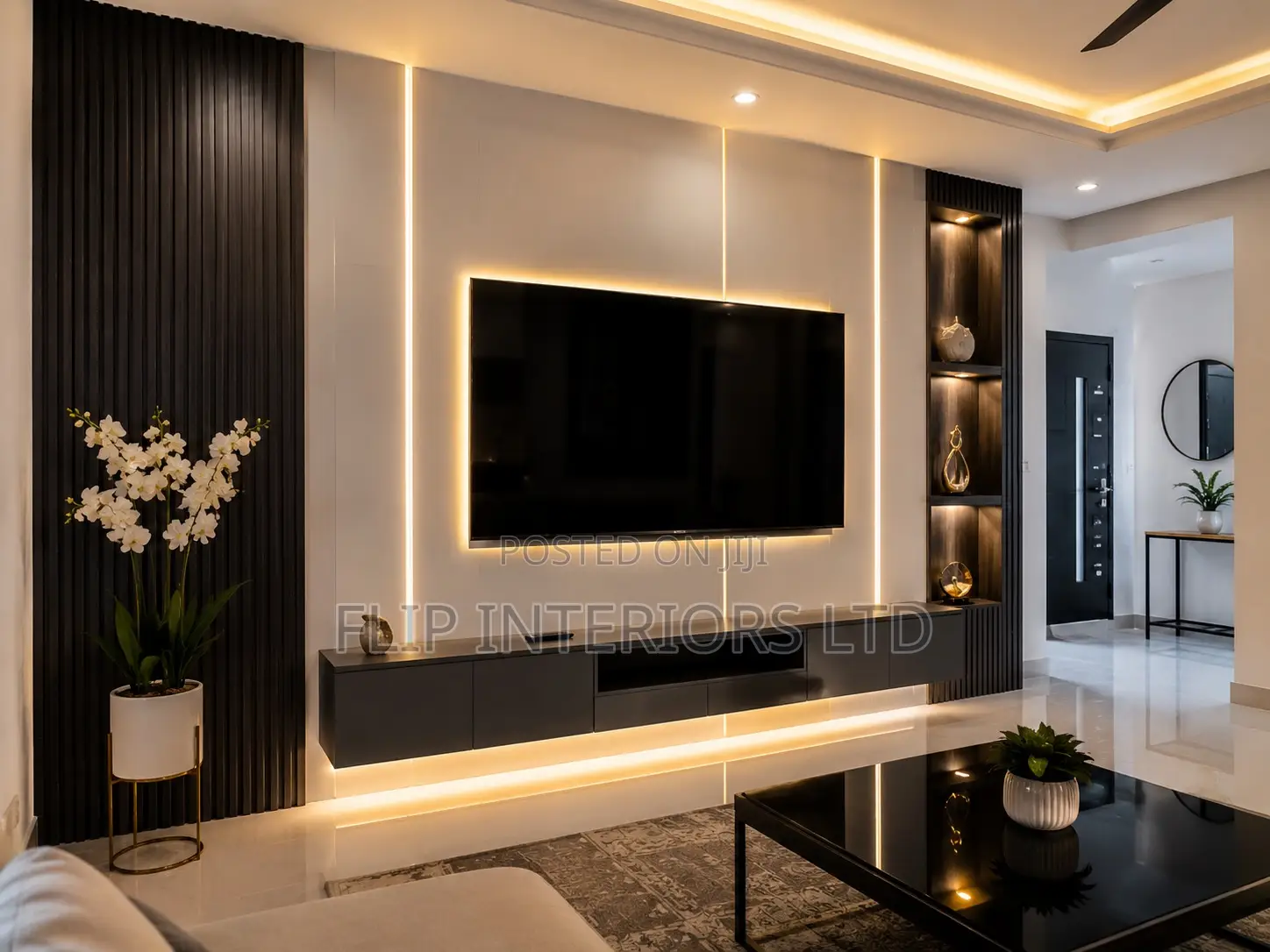 Luxury Interior Wall Groove Led Lighting Installations