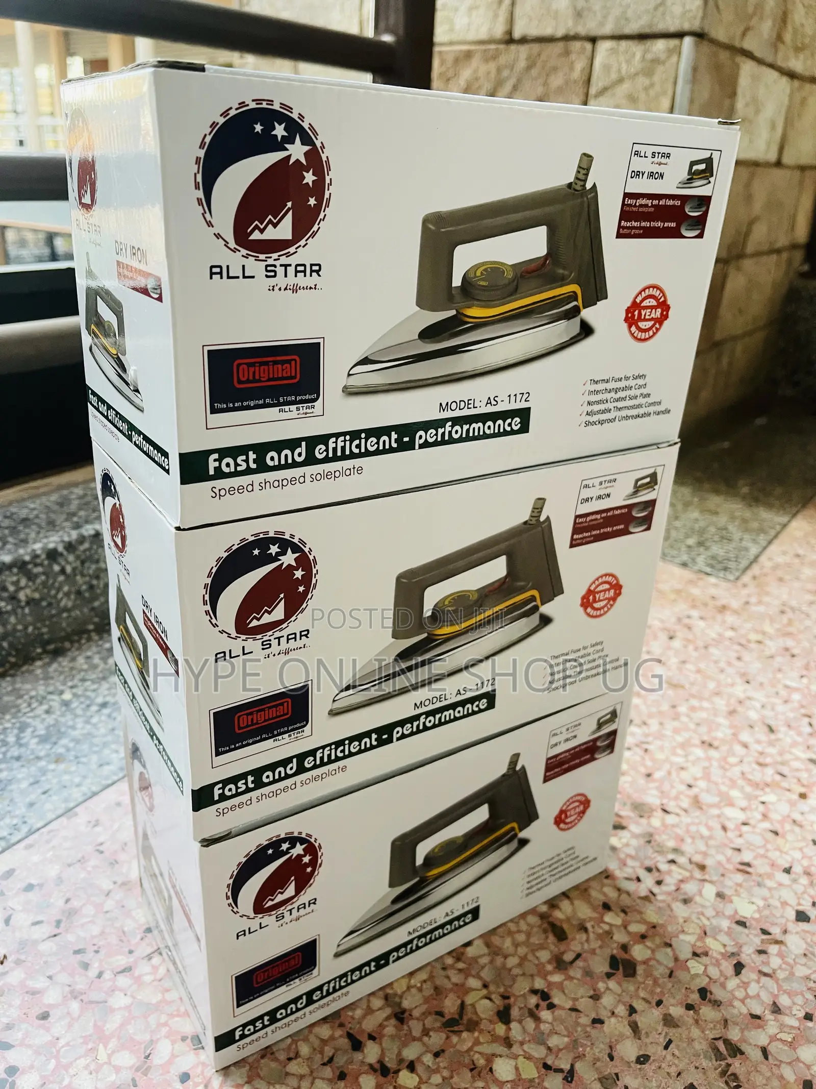 Fast Efficient Low Power Consumption All-Star Iron