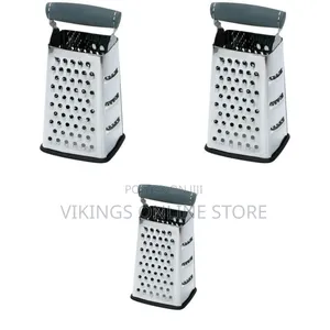 4 Sided Stainless Steel Grater-Silver