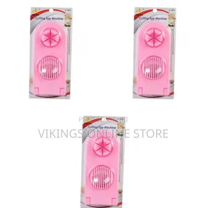 Egg Slicer Cutting Machine, Pink