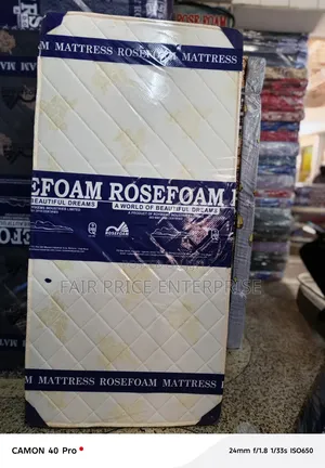 Mattress Rosefoam High Density Smart 4x6x6 Inches