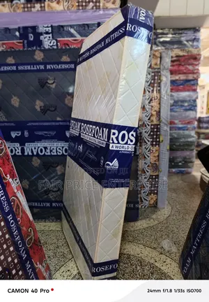 4x6 By6 Inches. Rosefoam Mattress High Density Smart